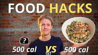 Eat Twice As Much, Same Calories (3 Healthy Food Hacks)