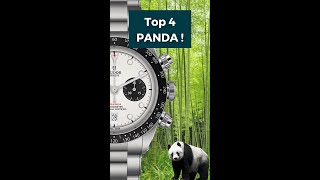 🐼 Découvre notre top 4 Panda ! 🟢 #montre #tudor #yema #hamilton #lip #luxe