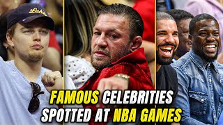 Famous Celebrities Spotted at NBA Games 🤩🤩