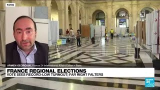 Low turnout among younger voters and over-35s in France's regional elections