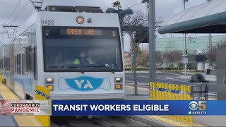 COVID Vaccines: Bay Area Transit Workers Become Eligible