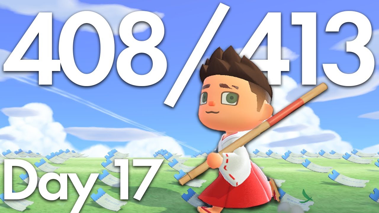 Day 17 | Can We Finish Today?! | Finding Every Villager - Then doing a Face Reveal
