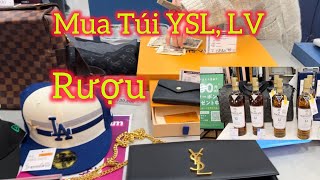 128| Đi Mua Túi Ví YSL, LV Khăn Hermes, Gucci Dây Truyền, Rượu Mạnh, Cốc Baccarat