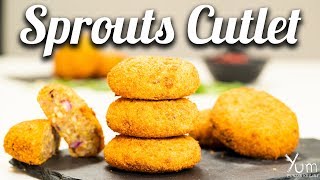 Sprouts Cutlet | How to Make Sprouts Cutlet | Easy to Make Sprouts Cutlet