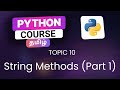 String Methods in Python in Tamil