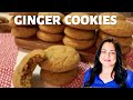 EASY GINGER COOKIES | Ginger Cookie Recipe