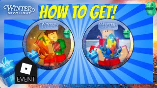 [EVENT] HOW TO GET BOTH BADGES In Fisch - Roblox Winter Spotlight