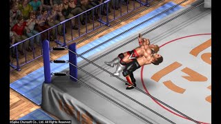 斉藤ジュン vs 内藤『H1 Highlander 2』（ファイプロワールド／PS4版） FIRE PRO WRESTLING WORLD