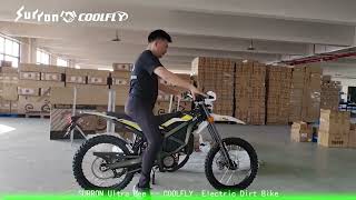 Unboxing  Surron Ultra Bee Electric Dirt Bike 72V 12500W 55AH  Best price from Coolfly SAVED 1000USD