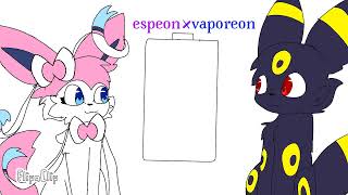 Umbreon and Sylveon my ships