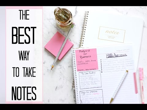 How to: Take the BEST creative NOTES | Make studying EASIER + QUICK! How to: Take the BEST creative NOTES | Make studying EASIER + QUICK!