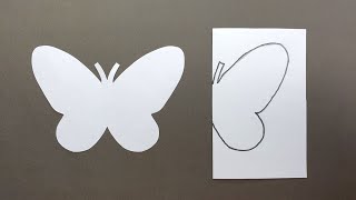 How to Make Paper Butterfly | Easy Paper Butterfly | Butterfly Design|