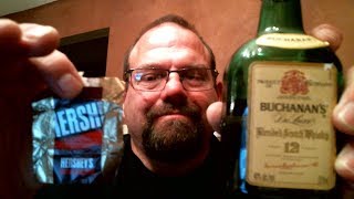 A Whisky and Chocolate Pairing 2: Hershey's Special Dark and Buchanans 12yo Blended Scotch