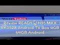 Review READY🔥H96 MAX RK3528 Android TV Box 4GB 64GB Android 13.0 Smart TV Box Support 8K Video Wif