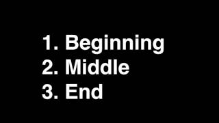 Storytelling - Beginning, Middle and End pt 1