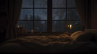 Rain Sounds for Sleeping | Soothing Rain by Window Help You Deep Sleep, Cures Emotional Disturbances