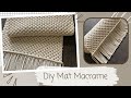 Diy Mat Macrame/ Tapete #decor#macrame#diy#artesanato#tutorial#craftsmanship#doormat#home