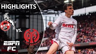 FC Cologne produces stunning comeback vs. Mainz | Bundesliga Highlights | ESPN FC