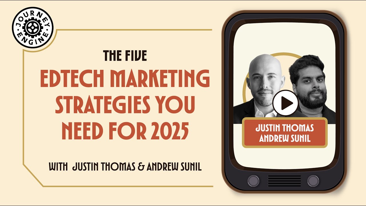 Edtech Marketing Strategy Tips Journeyengine Youtube