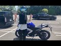 【ドッキリ！】久しぶりに会う親戚の前にバイクで現れたら・・・