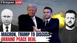 Macron in US LIVE: French President to Discuss Ukraine Peace Deal with Trump | Russia Ukraine War