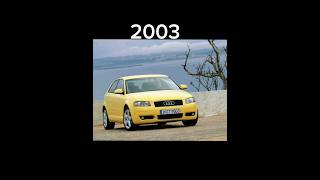 Evolution Of Audi A3 (1996-2023) #evolution #audi #a3 #audia3sportback #cars #sh