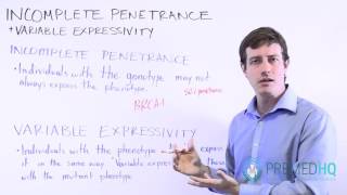 Incomplete Penetrance and Variable Expressivity