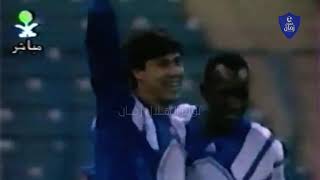 الهلال3✘0القادسية🗓1994م➖1414هـ⚽دي سانتوس وموسى نضاو2