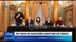 PD takim me diasporën në Firence (27.01.2025)