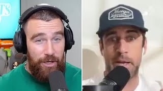 Travis Kelce REACTS to Aaron Rodgers Saying the US Government & Dr Fauci Created
