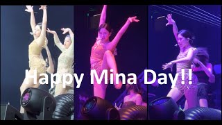 [FANCAM] 5-15-22 Twice (트와이스) World Tour III  - Encore LA Day 2 - 1, 3, 2 - Mina (미나) Focus