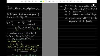 Exercice des ondes lumineuses de l'examen national 2021 sciences physiques biof