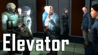 阿津 Gmod Elevator 電梯向上