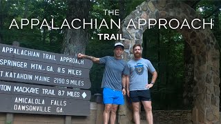 Appalachian Approach Trail - Amicalola Falls Dawsonville GA - Appalachian Trail #Hiking #Running