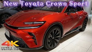 新型トヨタクラウンスポーツ Z 2025年モデル レッド - NEW 2025 TOYOTA CROWN Sport Z - New Toyota Crown Sport 2025 Red