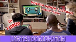 WiiU/3DS - Monster Hunter 3 Ultimate - Launch Trailer