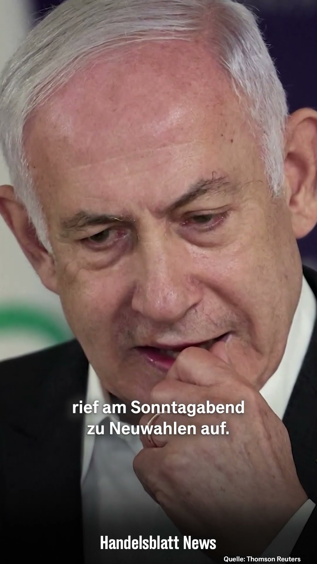 Kommt Es In Israel Zu Neuwahlen? Netanjahu-Rivale Gantz Verlässt ...