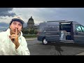 Van Stealth Camping On Capitol Hill, Utah | Cooking Mormon Food