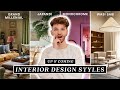 8 NEW Interior Design Styles EXPLAINED! Up & Coming Home Decor Trends for 2022!