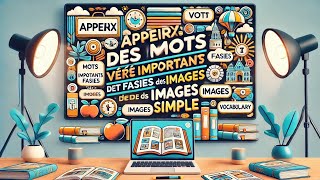 Apprenez des mots très importants et faciles avec des images simples et faciles à comprendre