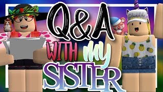 Q&A WITH MY SISTER || Pinkie