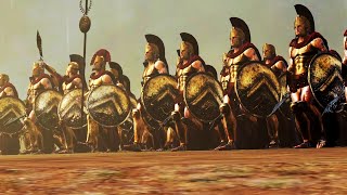 Spartan Battle | 1,200 vs 10,000 Persian Immortals - Epic Cinematic Total War Battle