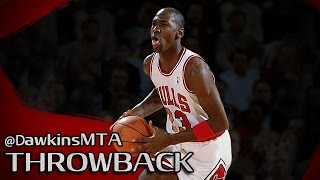 Michael Jordan Full Highlights 1987.01.08 vs Blazers - 23 Yr-Old MJ With 53 Pts!