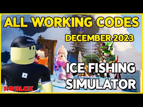 3 CODESALL WORKING CODES for ICE FISHING SIMULATOR  CoinsGems  Roblox 2023  Codes for Roblox TV