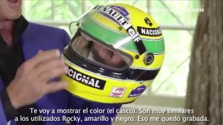 El Casco que senna le regaló a Stallone (23-01-2015) - Carburando.com