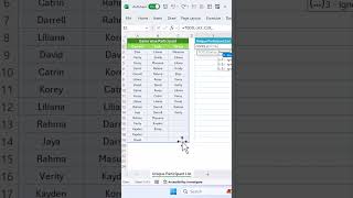 Excel #excelformula-ൽ ഒന്നിലധികം നിരകൾ സൃഷ്ടിക്കുന്നതിനുള്ള തനതായ ലിസ്റ്റ് സൃഷ്ടിക്കുന്നതിനുള്ള Excel ഫോർമുല