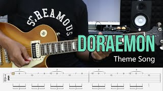 Doraemon theme song - Guitar Instrumental Cover + Tab
