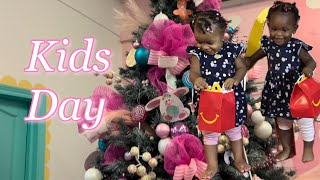 VLOGMASS DAY #5 KERSTBOOM VERSIEREN🎄|Jil Haar Kinderdag Date met Néyalah💗| 2024