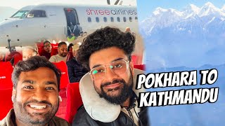 Kathmandu to Pokhra Flight Experience !! | Travelling Paaji Nepal