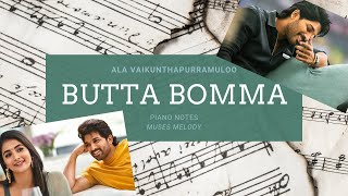 BUTTA BOMMA- ALA VAIKUNTHAPURRAMULOO: PIANO NOTES